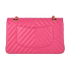 Chevron Medium Classic Double Flap, back view